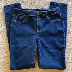 High Rise Dark Wash Jeans
